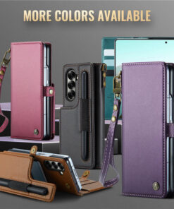 Alternative view of CaseMe Samsung Galaxy Z Fold7 Wallet RFID Blocking Case