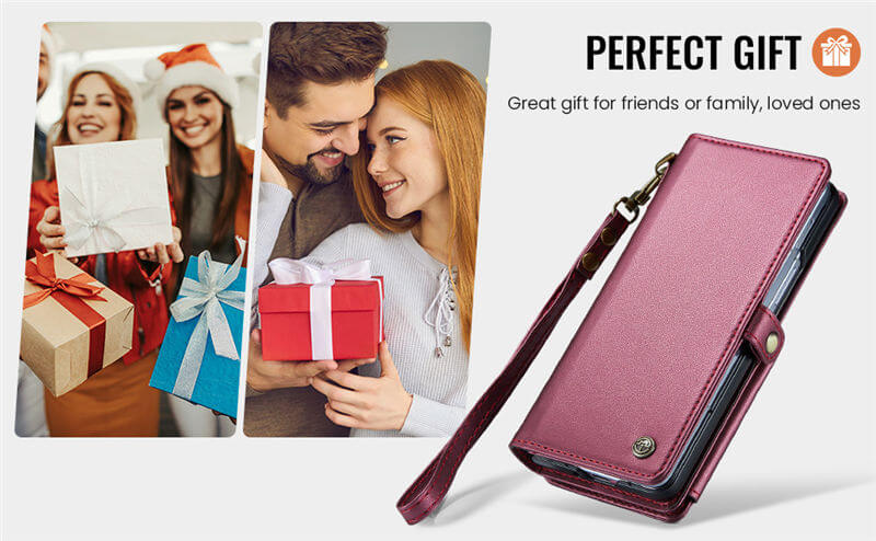 CaseMe Samsung Galaxy Z Fold7 Wallet RFID Blocking Case