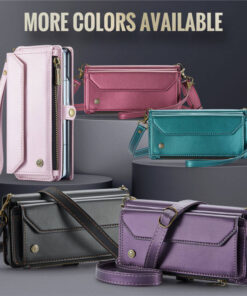 Alternative view of CaseMe Samsung Galaxy Z Fold7 Wallet Crossbody Case with RFID Blocking Support Wireless Charging