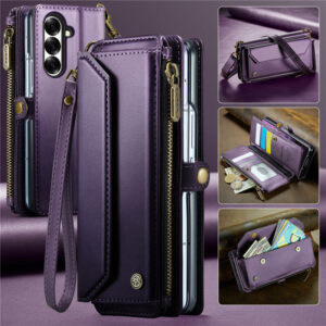 CaseMe Samsung Galaxy Z Fold7 Wallet Crossbody Case with RFID Blocking Support Wireless Charging