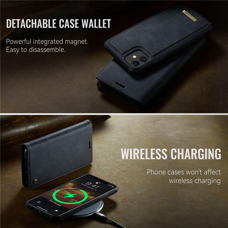 CaseMe iPhone 11 2-in-1 Magnetic Wallet Case – MagSafe & RFID Blocking - Image 4