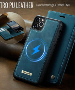 Alternative view of CaseMe iPhone 11 Pro Max 2-in-1 Magnetic Wallet Case – MagSafe & RFID Blocking