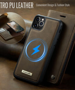 Alternative view of CaseMe iPhone 11 Pro 2-in-1 Magnetic Wallet Case – MagSafe & RFID Blocking
