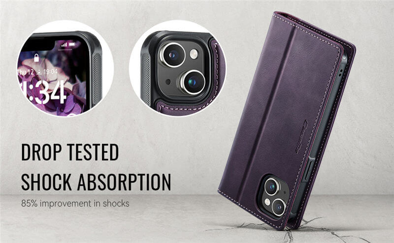 CaseMe iPhone 15 Plus Wallet Case