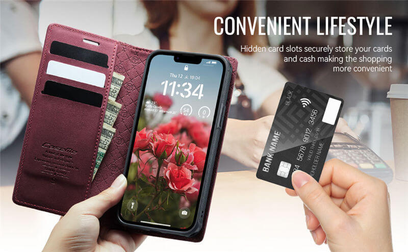CaseMe iPhone 15 Wallet Case