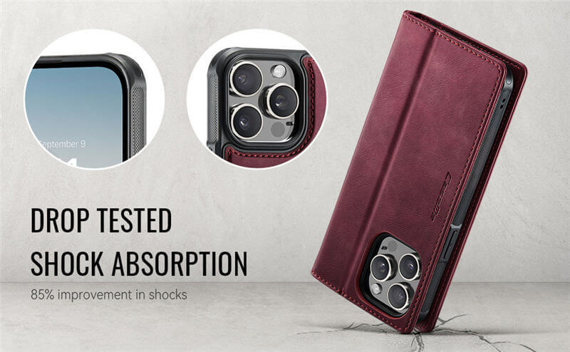 CaseMe iPhone 15 Pro Wallet Case