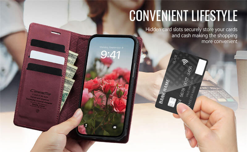 CaseMe iPhone 15 Pro Wallet Case