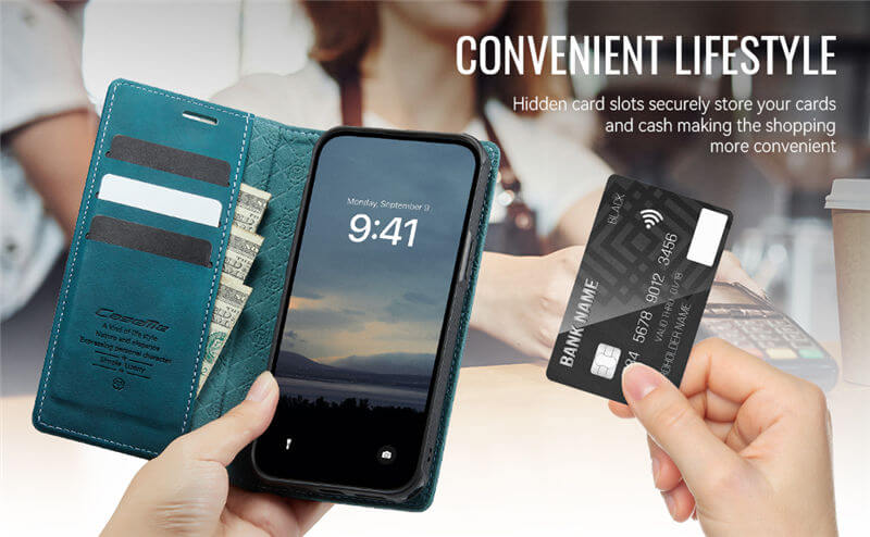 CaseMe iPhone 14 Pro Wallet Case