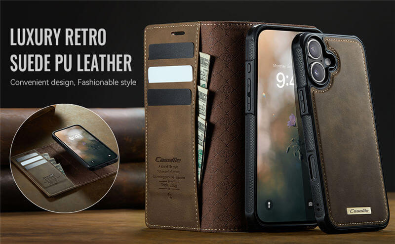 CaseMe iPhone 16 Wallet Case