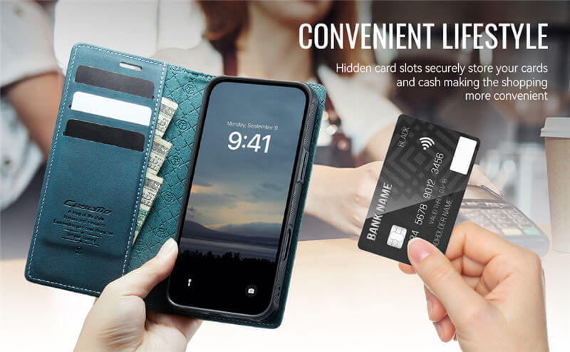 CaseMe iPhone 16 Plus Wallet Case