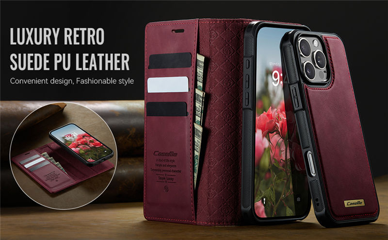 CaseMe iPhone 16 Pro Wallet Case