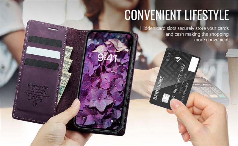 CaseMe iPhone 16 Pro Max Wallet Case