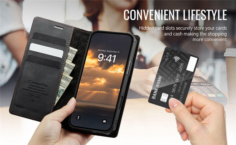 CaseMe iPhone 16 Pro Wallet Case