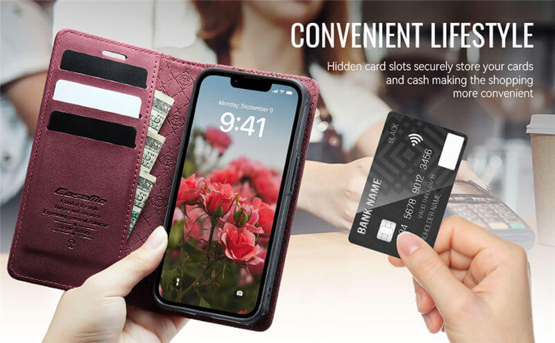 CaseMe iPhone 16E Wallet Case