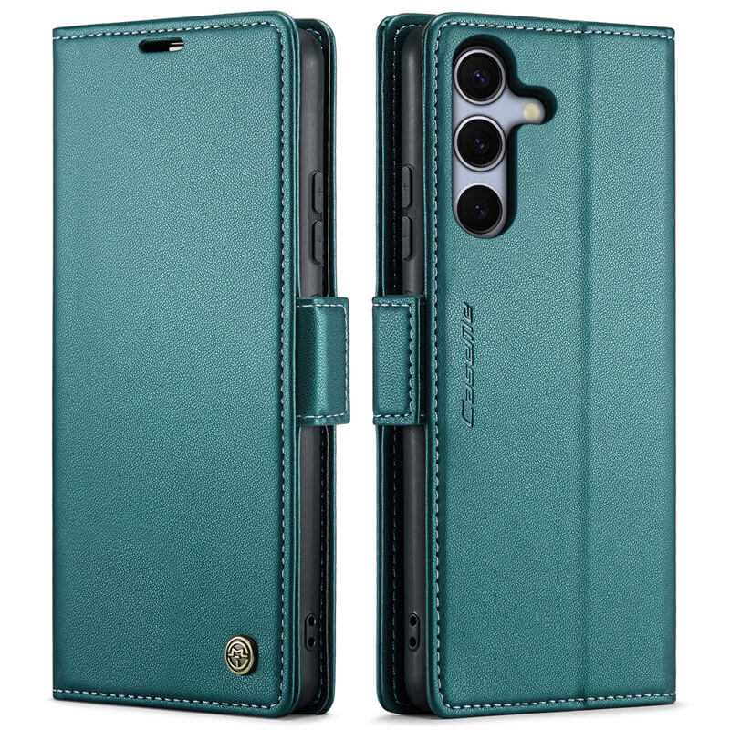 CaseMe Samsung Galaxy S25 FE Wallet RFID Blocking Magnetic Buckle Case - Image 3