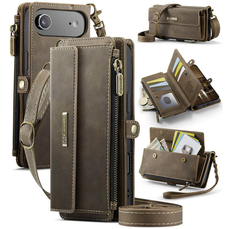 CaseMe iPhone Air RFID Wallet Case – Crossbody & Wireless