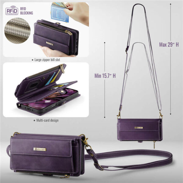 CaseMe iPhone Air RFID Wallet Case – Crossbody & Wireless - Image 4