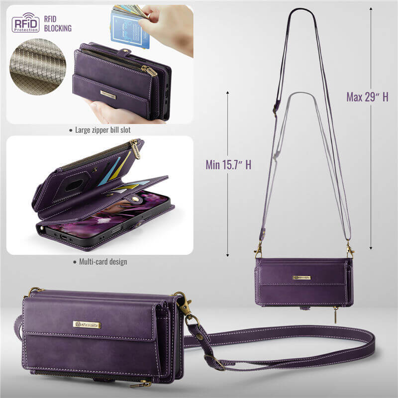 CaseMe iPhone Air RFID Wallet Case – Crossbody & Wireless - Image 4