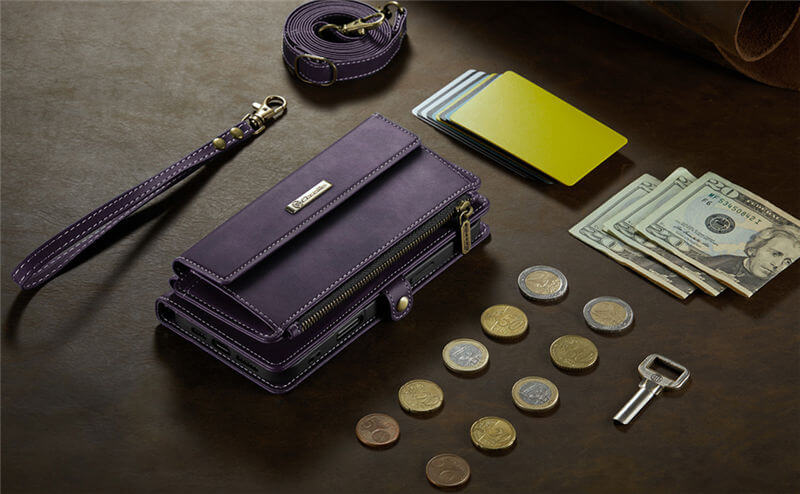 CaseMe iPhone Air RFID Wallet Case – Crossbody & Wireless