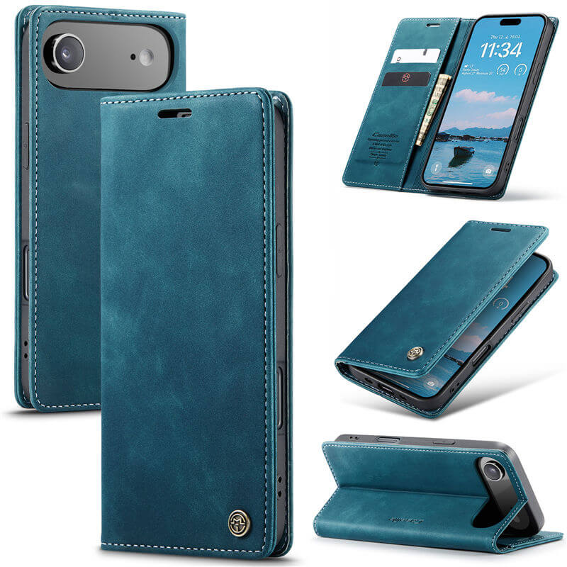 CaseMe iPhone Air Wallet Magnetic Suede Leather Case