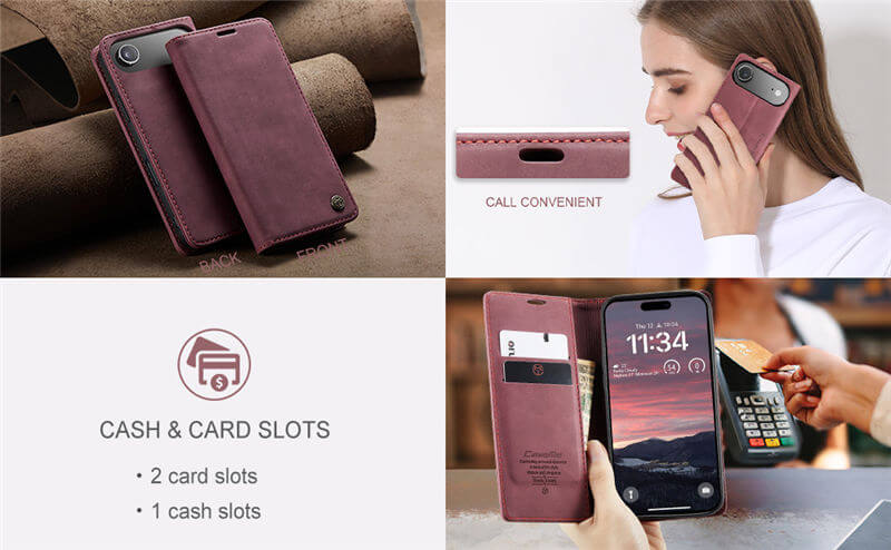 CaseMe iPhone Air Wallet Case