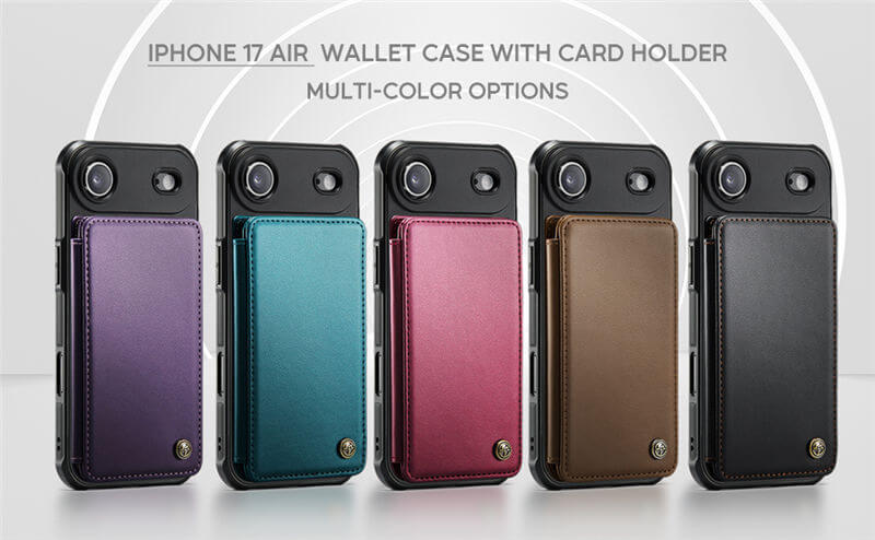 CaseMe iPhone Air RFID Blocking Card Holder Case