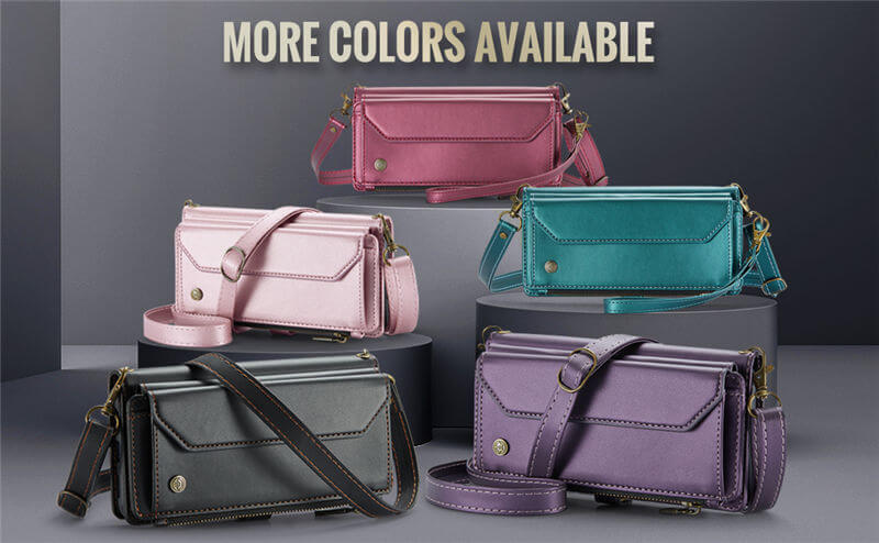 CaseMe iPhone Air Wallet RFID Blocking Crossbody Phone Case