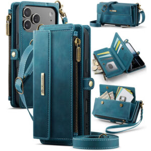CaseMe iPhone 17 Pro Max RFID Wallet Case – Crossbody & Wireless