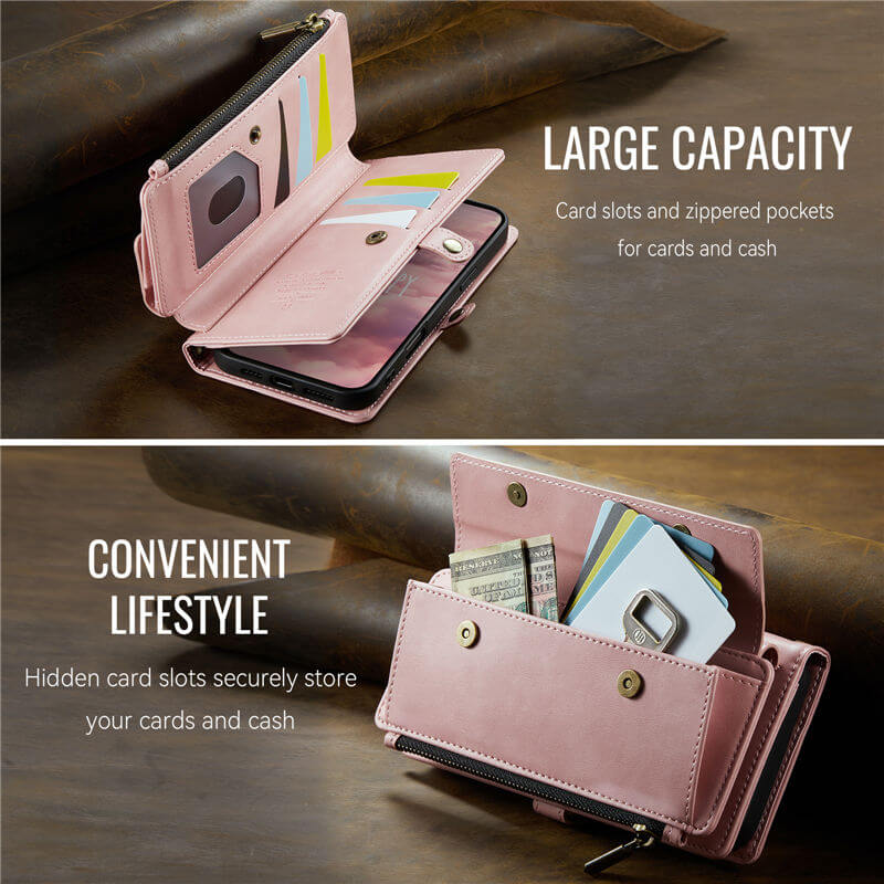 CaseMe iPhone 17 Pro Max RFID Wallet Case – Crossbody & Wireless - Image 14