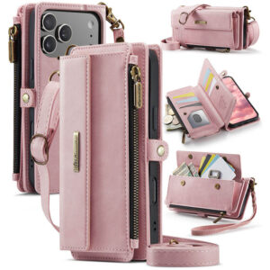CaseMe iPhone 17 Pro RFID Wallet Case – Crossbody & Wireless