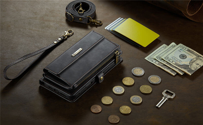 CaseMe iPhone 17 Pro RFID Wallet Case – Crossbody & Wireless