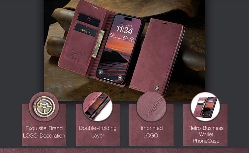 CaseMe iPhone 17 Pro Max Wallet Case