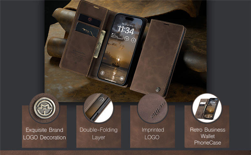 CaseMe iPhone 17 Pro Wallet Case