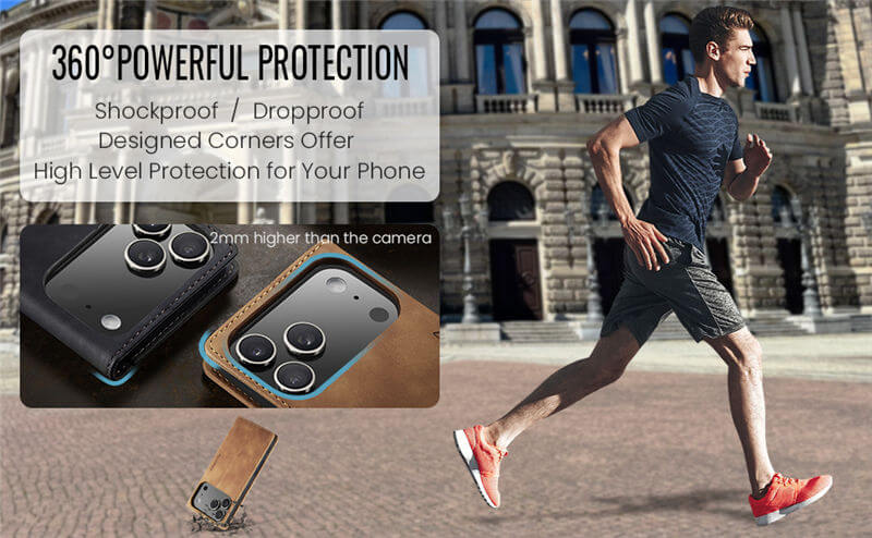 CaseMe iPhone 17 Pro Wallet Case