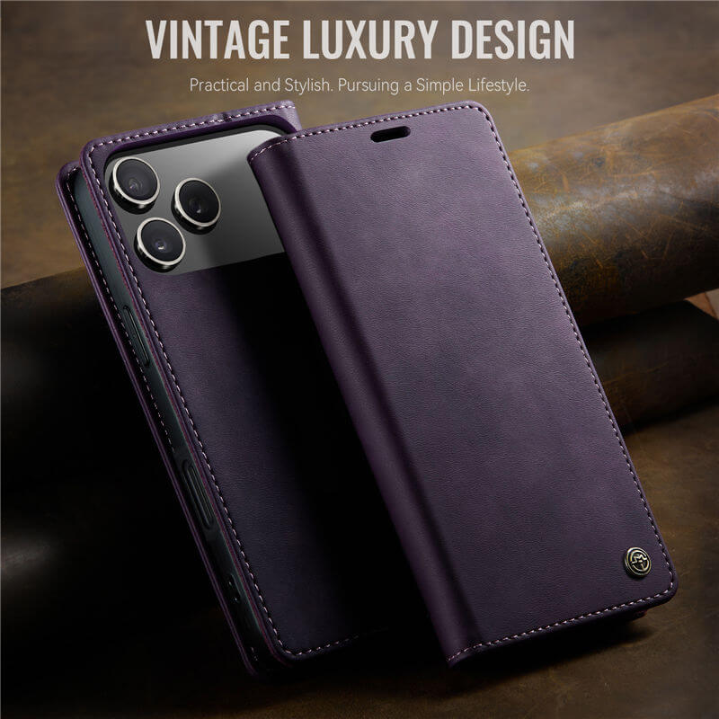 CaseMe iPhone 17 Pro Magnetic Wallet Case