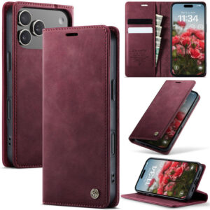 CaseMe iPhone 17 Pro Max Wallet Case – Magnetic & RFID Blocking