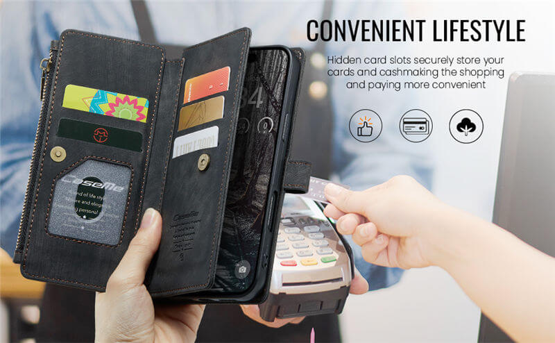 CaseMe iPhone 17 Pro Wallet Case