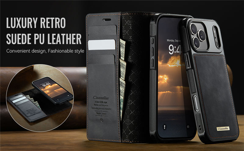 CaseMe iPhone 17 Pro Max Wallet Case