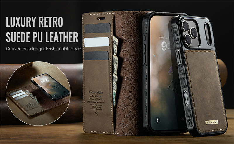 CaseMe iPhone 17 Pro Wallet Case