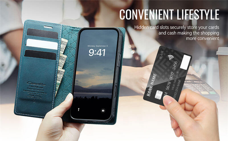 CaseMe iPhone 17 Pro Max Wallet Case