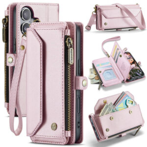 CaseMe iPhone 17 RFID Wallet Crossbody Case with Wireless Charging