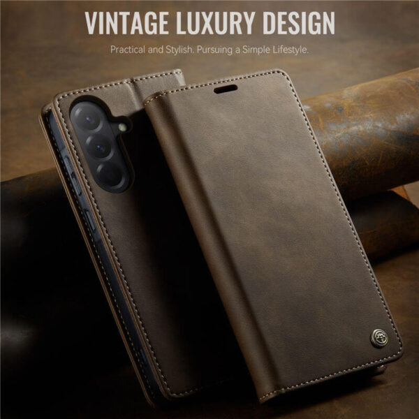 Alternative view of CaseMe Samsung Galaxy A17 Wallet Case – Magnetic & RFID Blocking