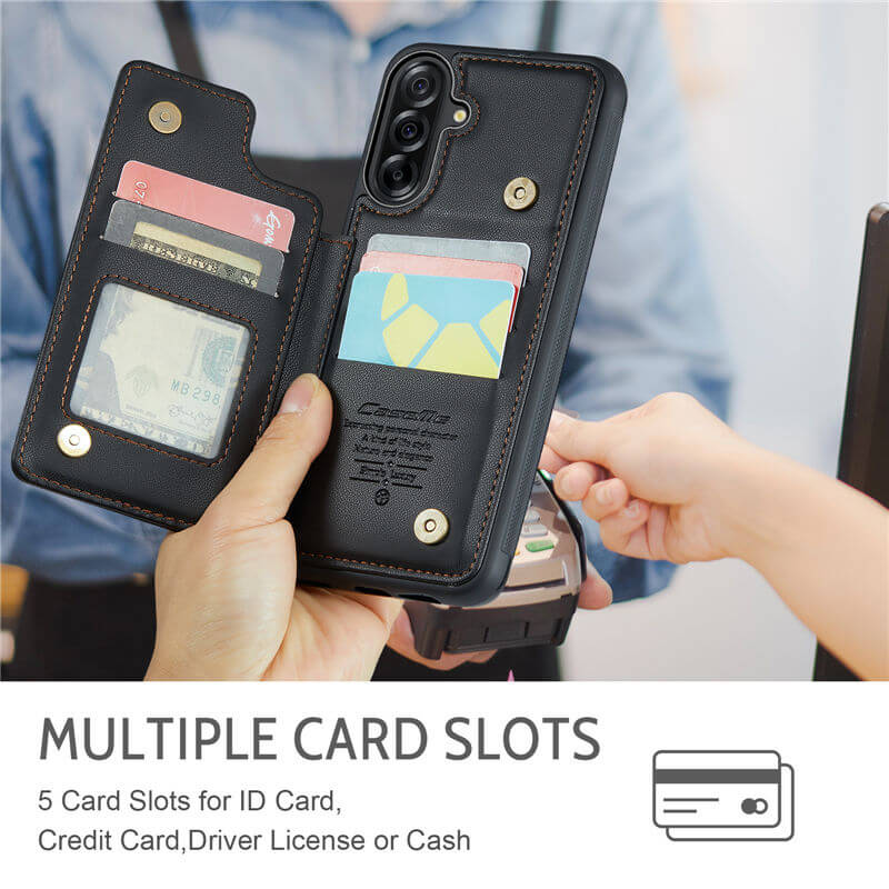 CaseMe Samsung Galaxy A17 RFID Blocking Card Holder Case - Image 4