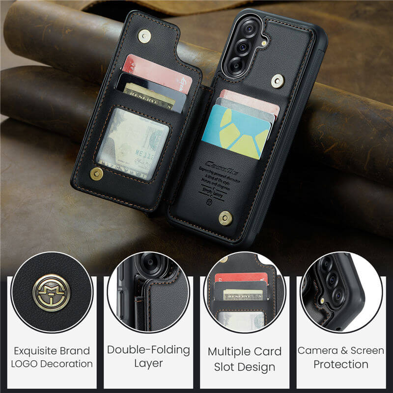 CaseMe Samsung Galaxy A17 RFID Blocking Card Holder Case - Image 9