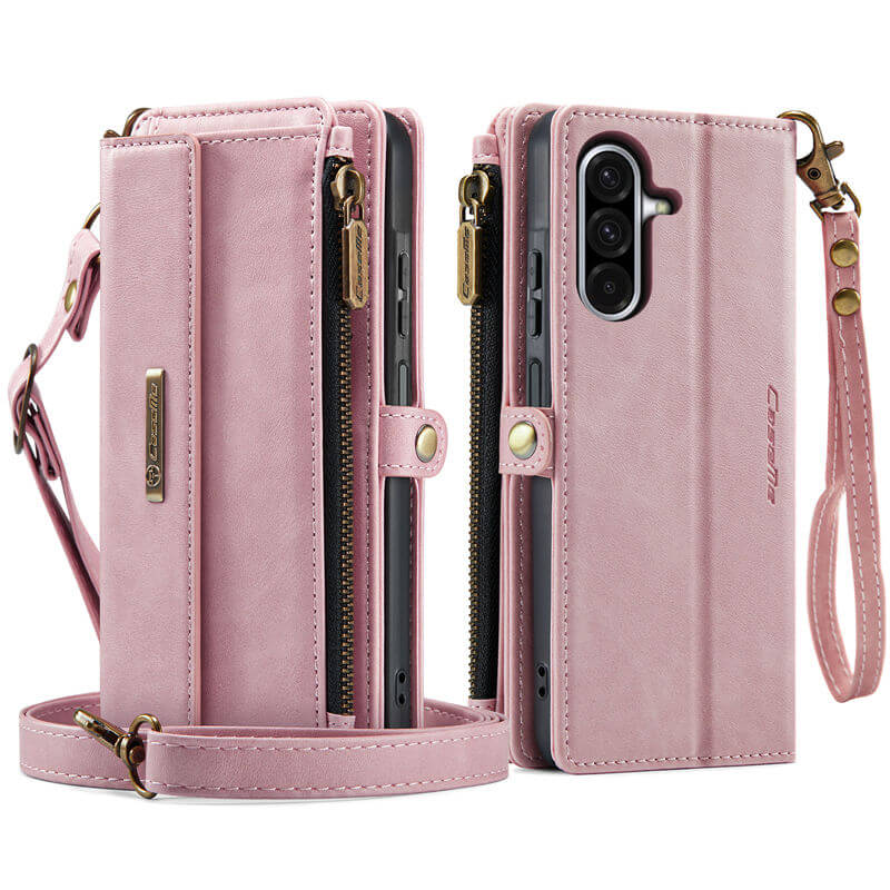 CaseMe Samsung Galaxy A17 Wallet Case with RFID Blocking & Crossbody Strap - Image 3