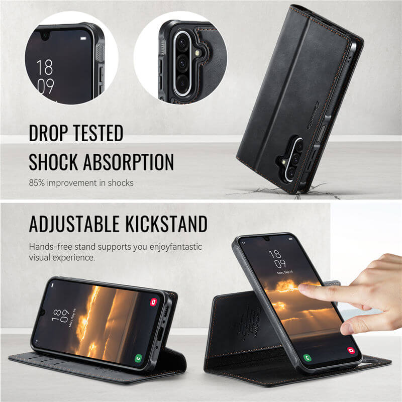 CaseMe Samsung Galaxy A17 2-in-1 Magnetic Wallet Case with RFID Blocking - Image 7