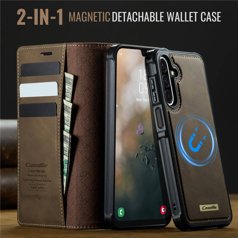 CaseMe Samsung Galaxy A17 2-in-1 Magnetic Wallet Case with RFID Blocking - Image 9