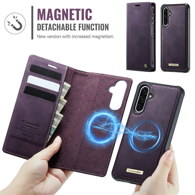 CaseMe Samsung Galaxy A17 2-in-1 Magnetic Wallet Case with RFID Blocking - Image 5