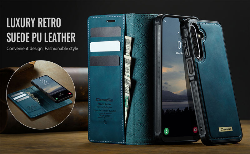 CaseMe Samsung Galaxy A17 2-in-1 Magnetic Wallet Case