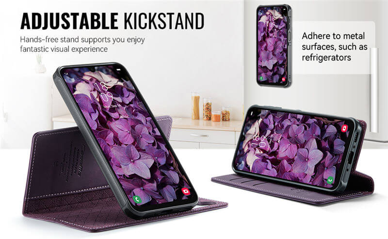 CaseMe Samsung Galaxy A17 2-in-1 Magnetic Wallet Case